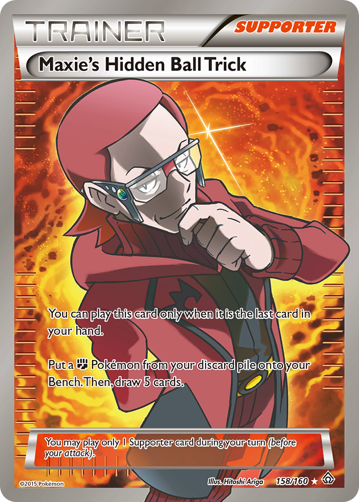 Primal Clash Maxie's Hidden Ball Trick #158/160