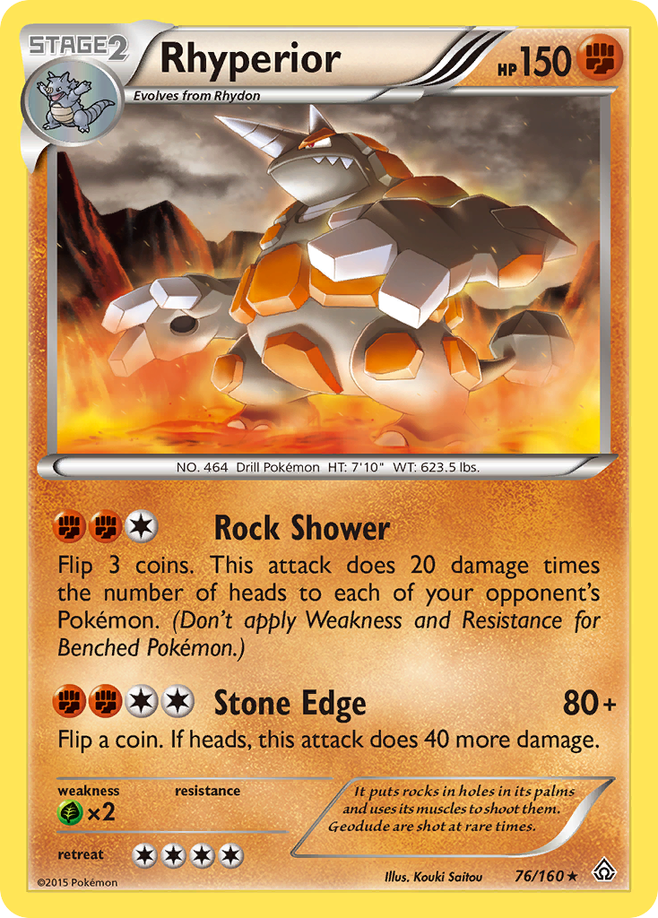 Primal Clash Rhyperior #76/160