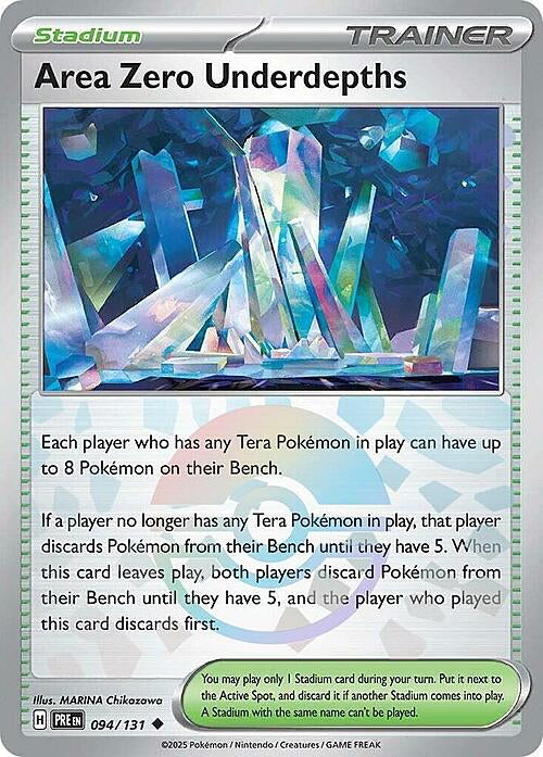 Prismatic Evolutions Area Zero Underdepths #094/131Pokéball