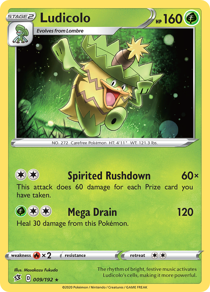 Rebel Clash Ludicolo #9/192