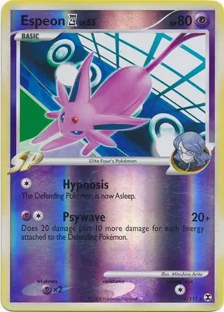 Rising Rivals Espeon 4 #18/111 reverse holo