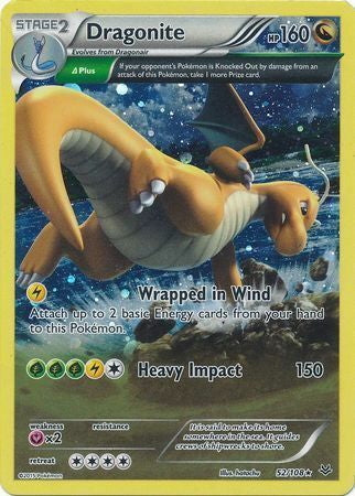 Roaring Skies Cosmos Holo Dragonite #52/108