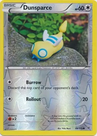 Roaring Skies Dunsparce #68/108 reverse holo