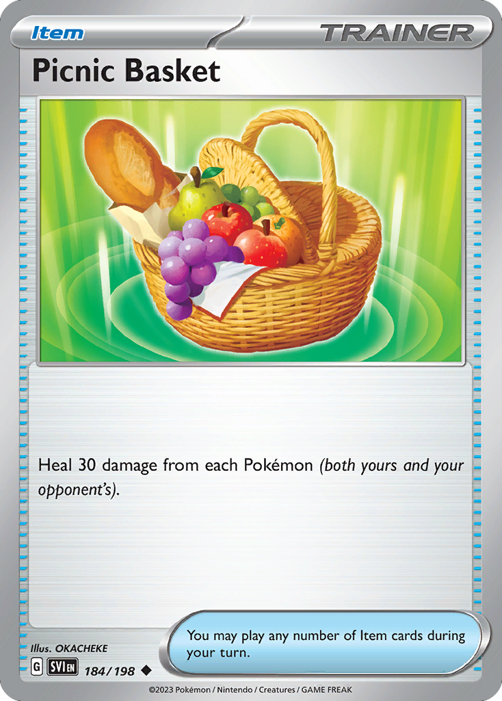 Scarlet & Violet Picnic Basket #184/198