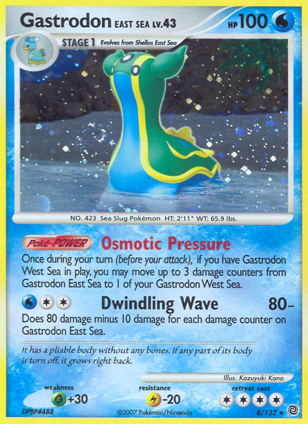 Secret Wonders Holo Gastrodon East Sea #8/132