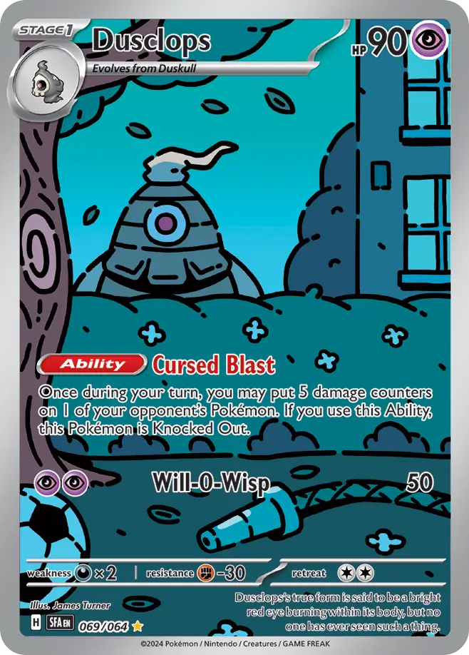 Shrouded Fable Dusclops #69/64