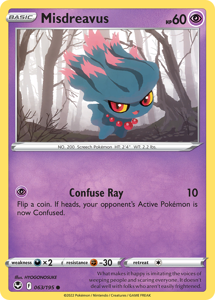 Silver Tempest Misdreavus #63/195
