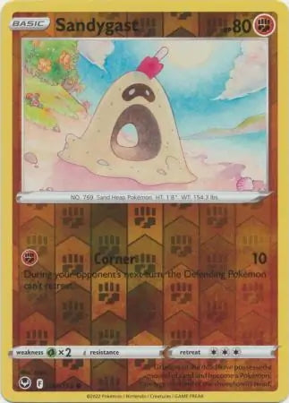 Silver Tempest Sandygast #99/195 reverse holo