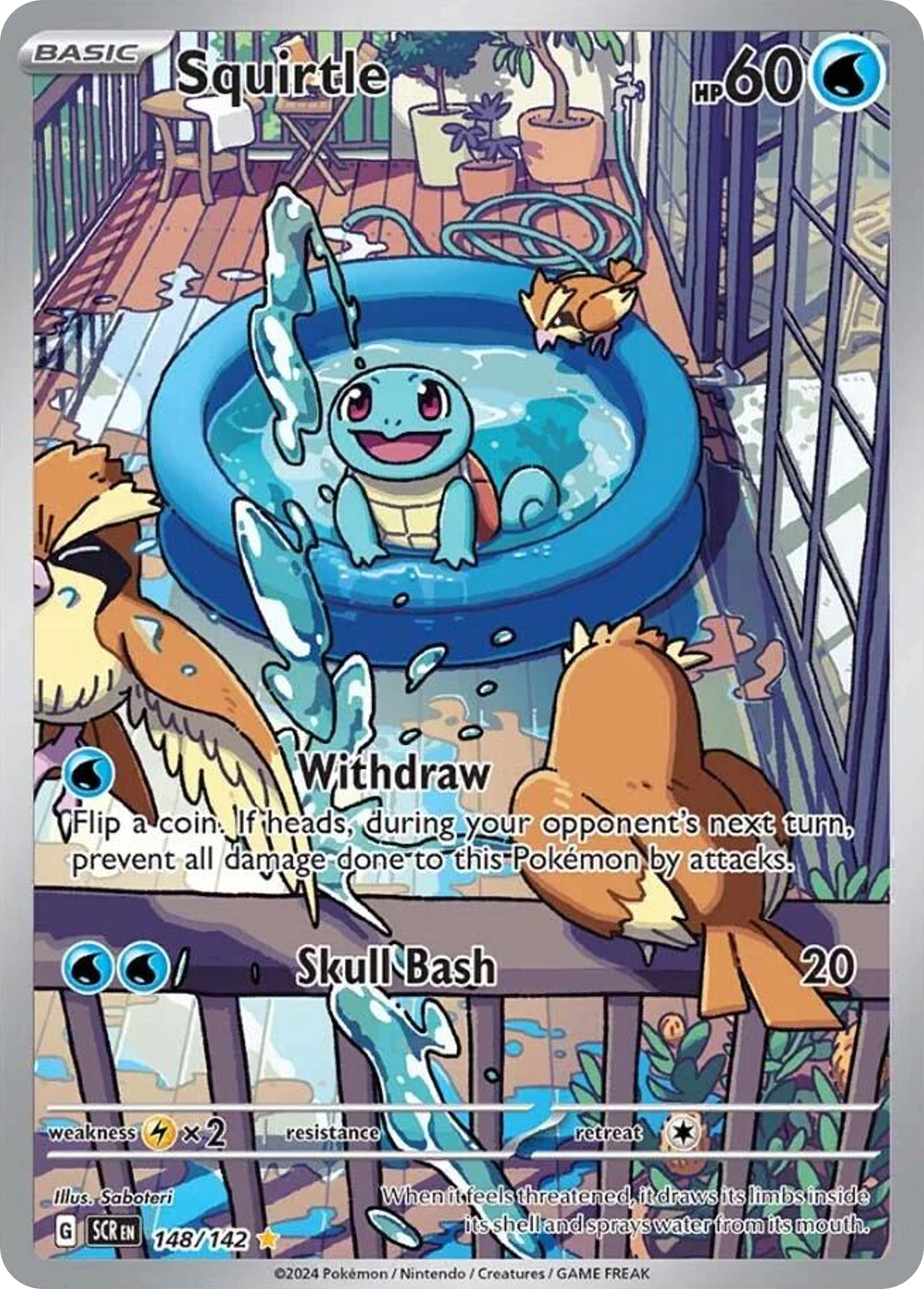 Stellar Crown Squirtle #148/142
