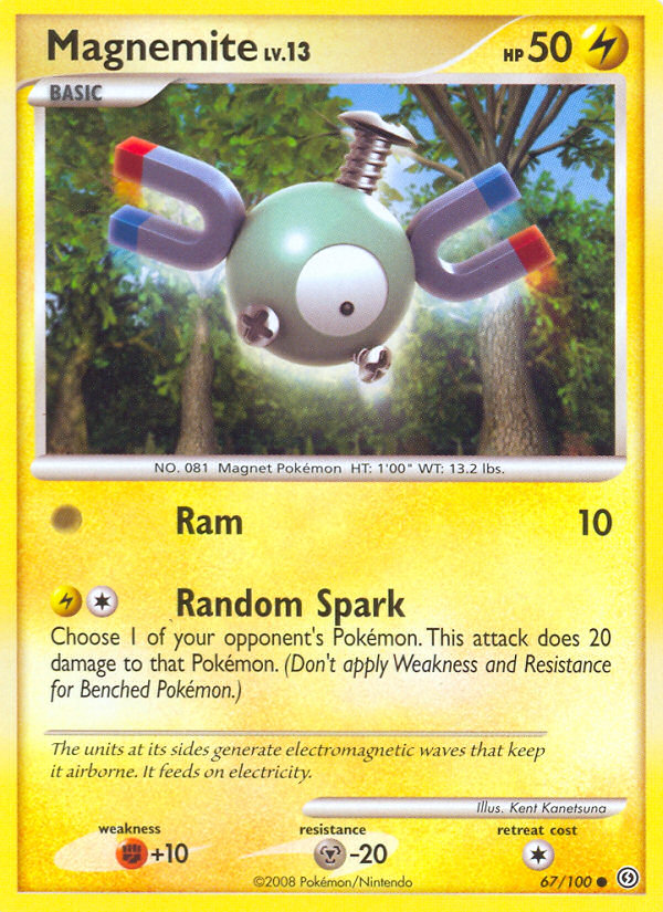 Stormfront Magnemite #67/100