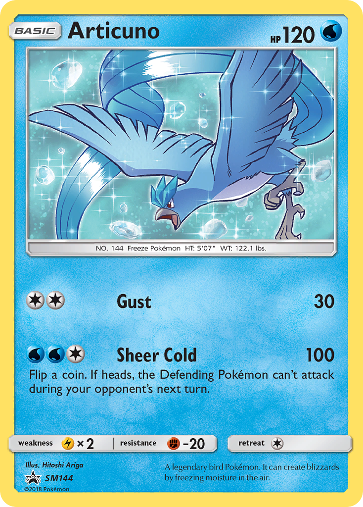 Sun & Moon Promo Articuno #144
