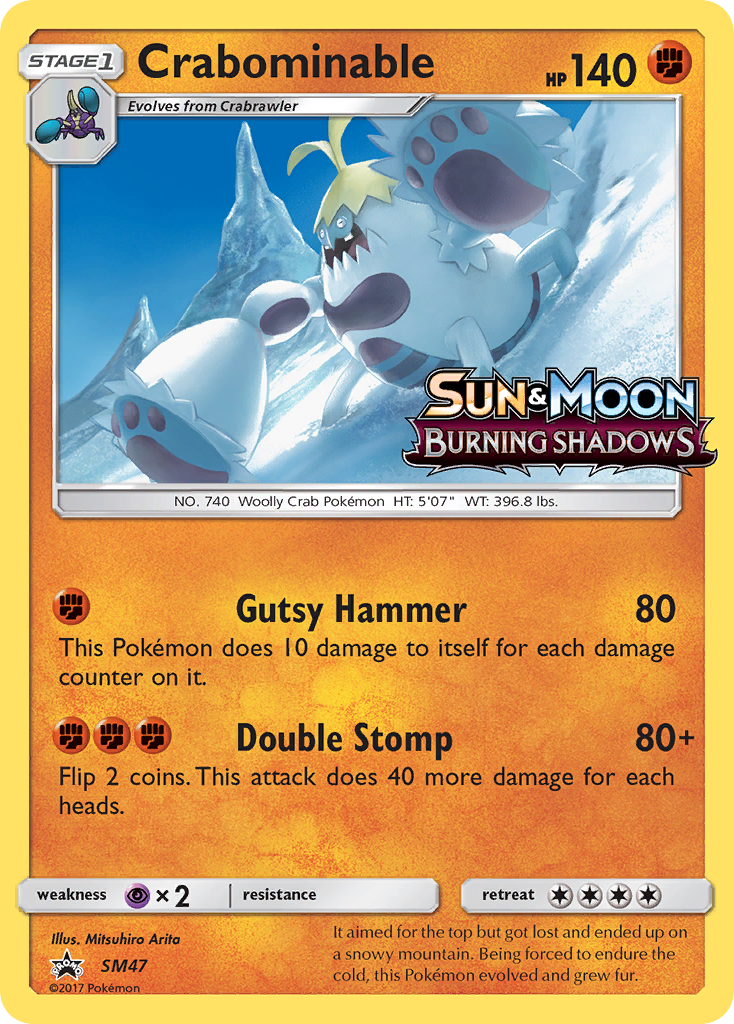Sun & Moon Promo Crabominable #47