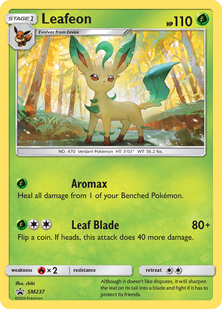 Sun & Moon Promo Leafeon #237