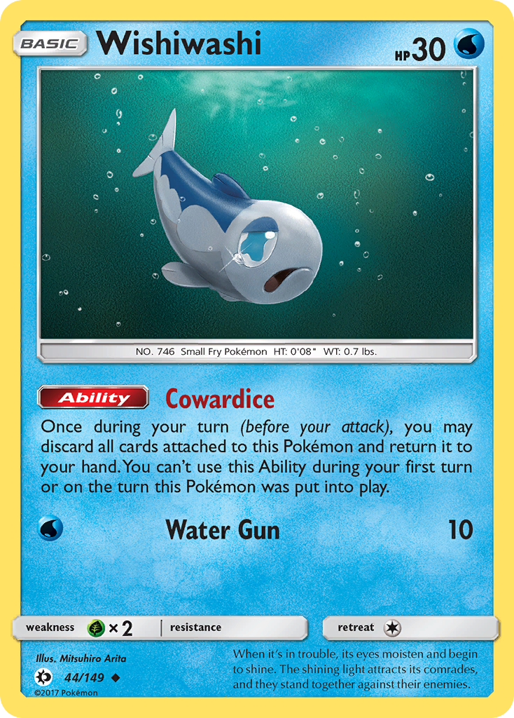 Sun & Moon Wishiwashi #44/149