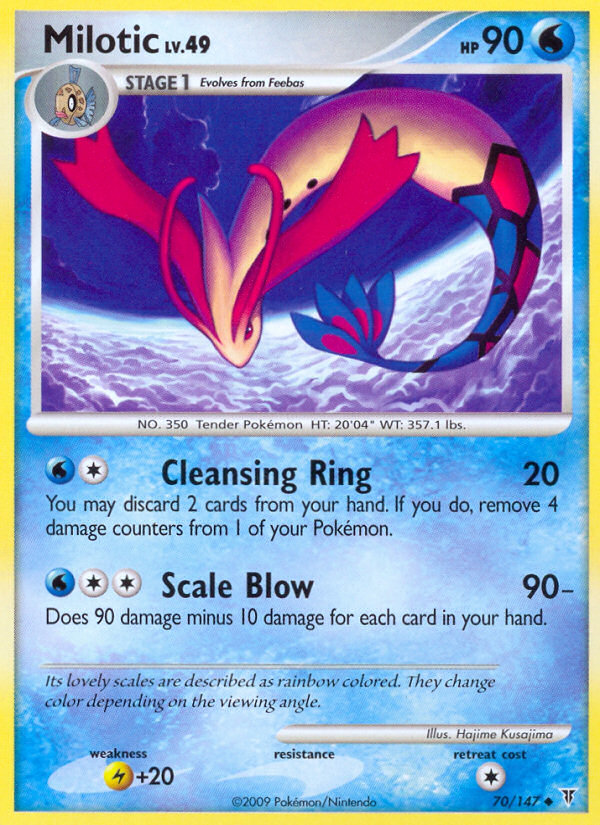 Supreme Victors Milotic #70/147