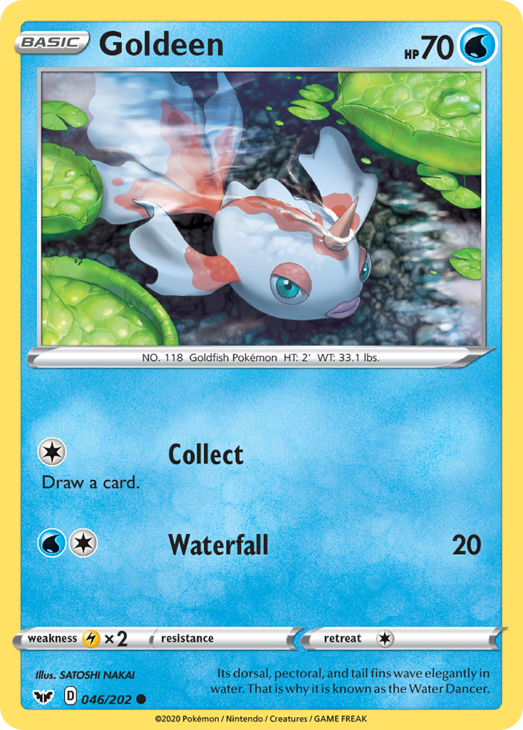 Sword & Shield Goldeen #46/202