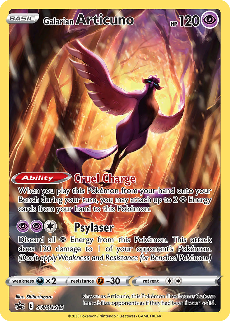 Sword & Shield Promo’s Galarian Articuno #282