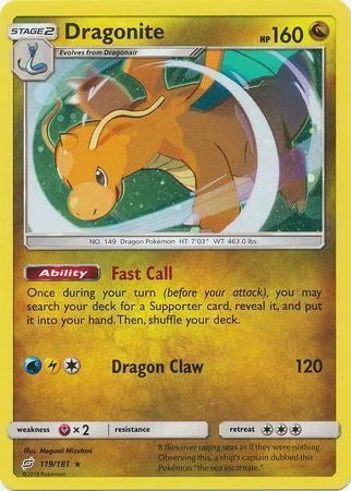 Team Up Dragonite #119/181 Galaxy Holo