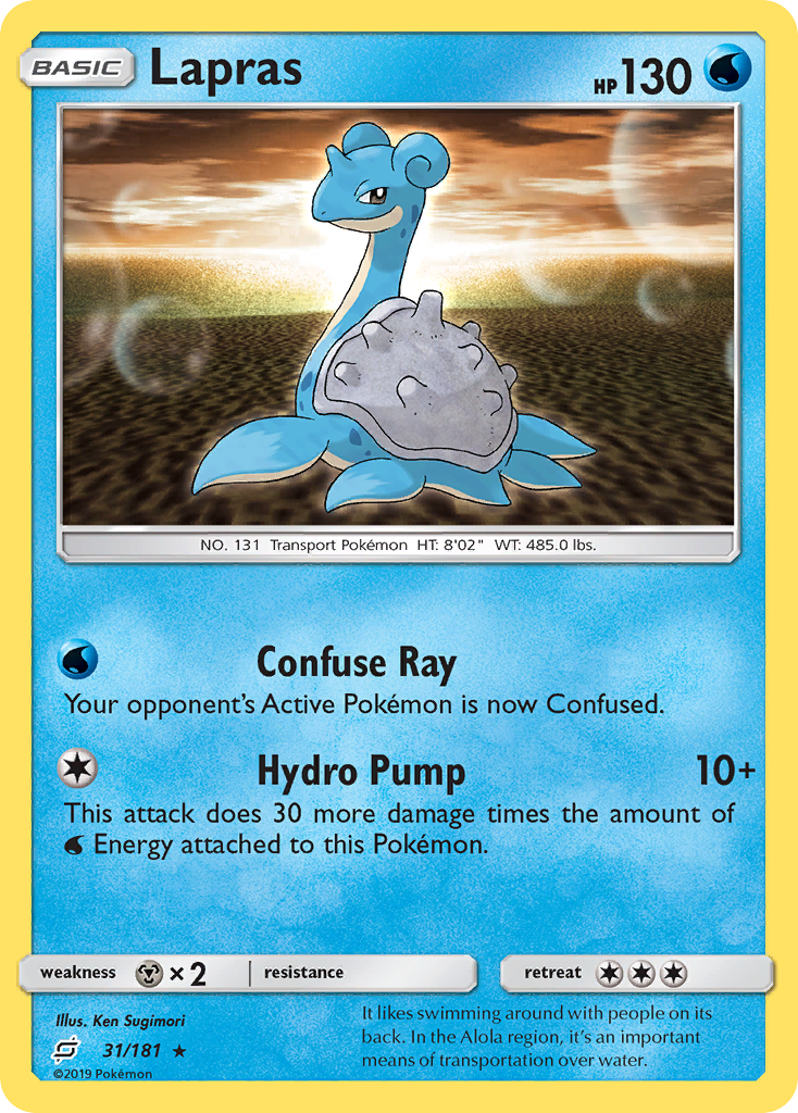 Team Up Lapras #31/181