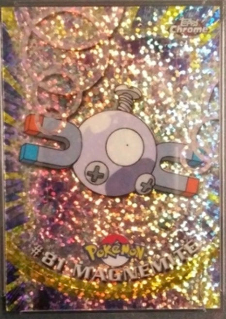 Topps Chrome Series 2 Magnemite #81