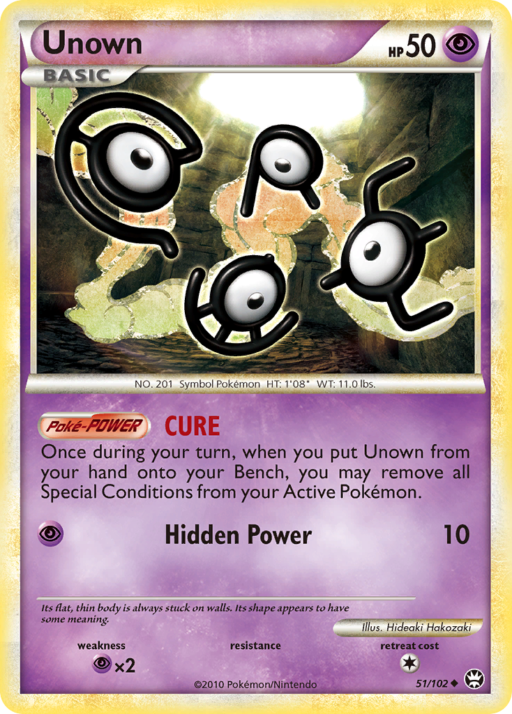 Triumphant Unown #51/102