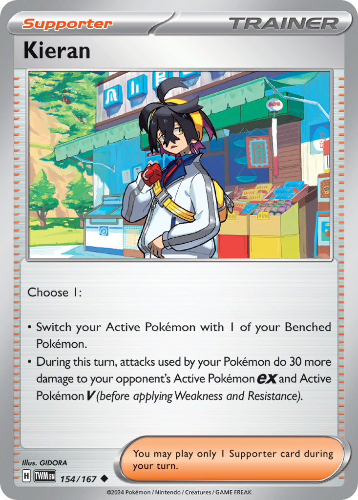 Twilight Masquerade Kieran #154/167