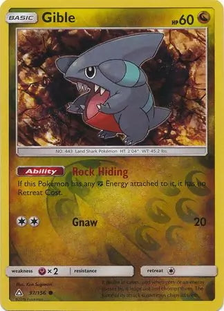Ultra Prism Gible #97/156 reverse holo