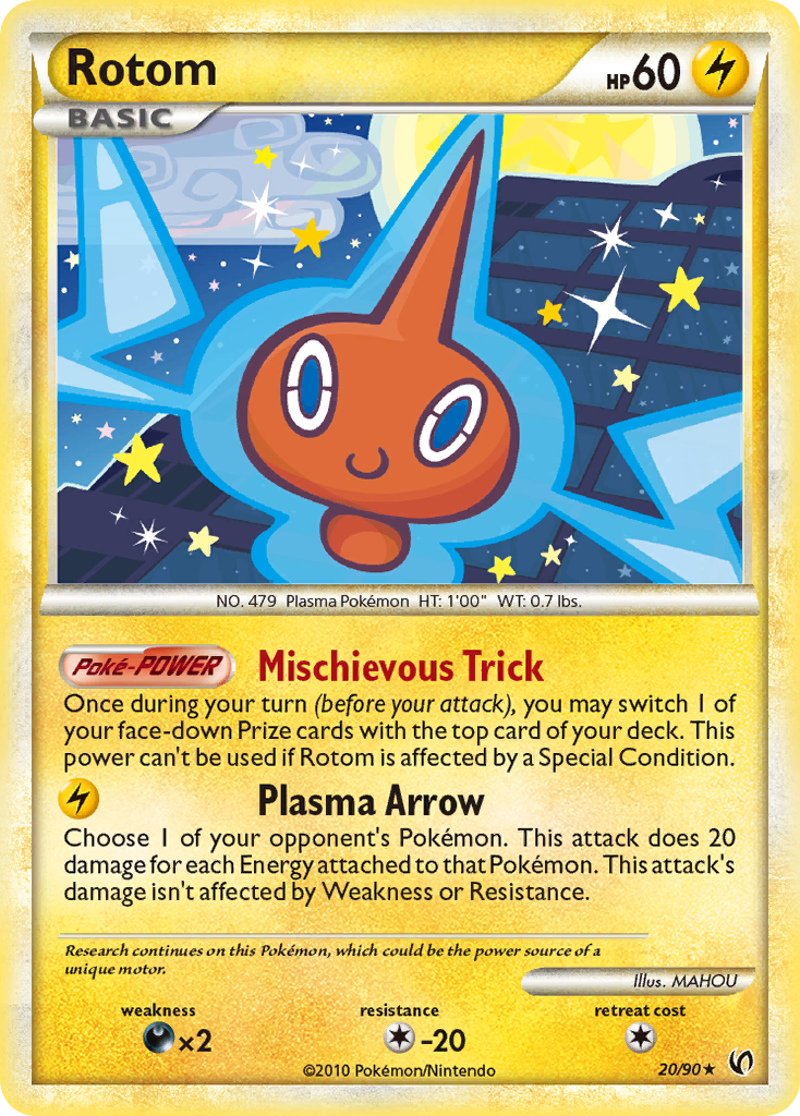 Undaunted Rotom #20/90