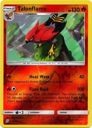 Unified Minds Talonflame #32/236 reverse holo
