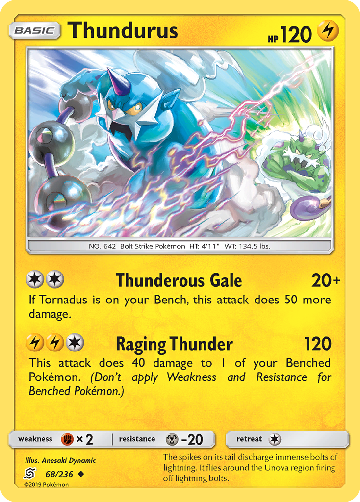 Unified Minds Thundurus #68/236
