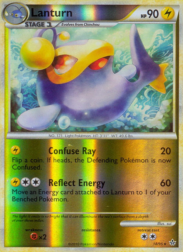 Unleashed Lanturn #18/95 reverse holo