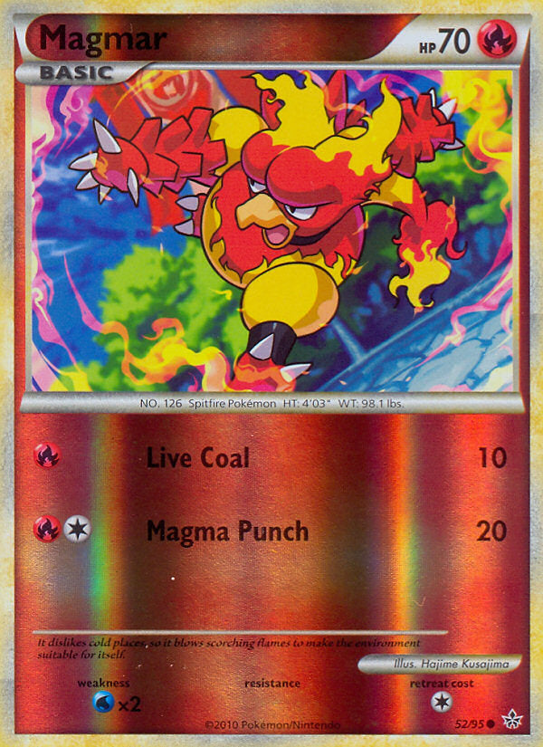 Unleashed Magmar #52/95 reverse holo