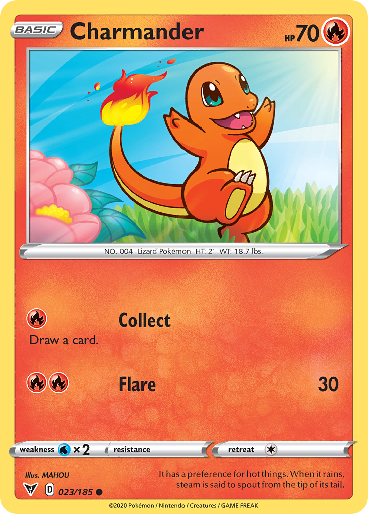 Vivid Voltage Charmander #23/185