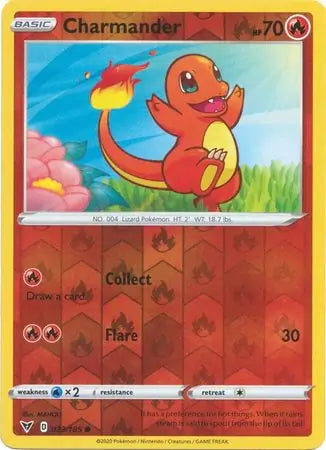Vivid Voltage Charmander #23/185 reverse holo