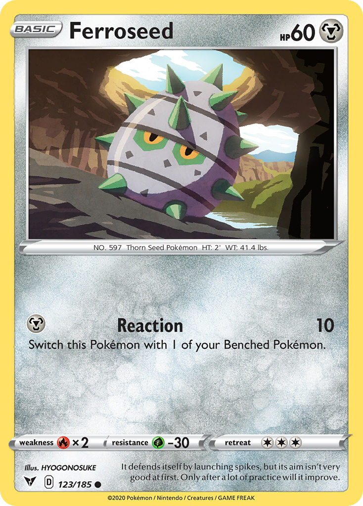 Vivid Voltage Ferroseed #123/185