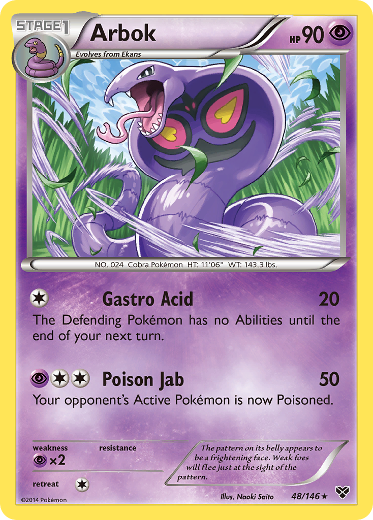 XY Arbok #48/146