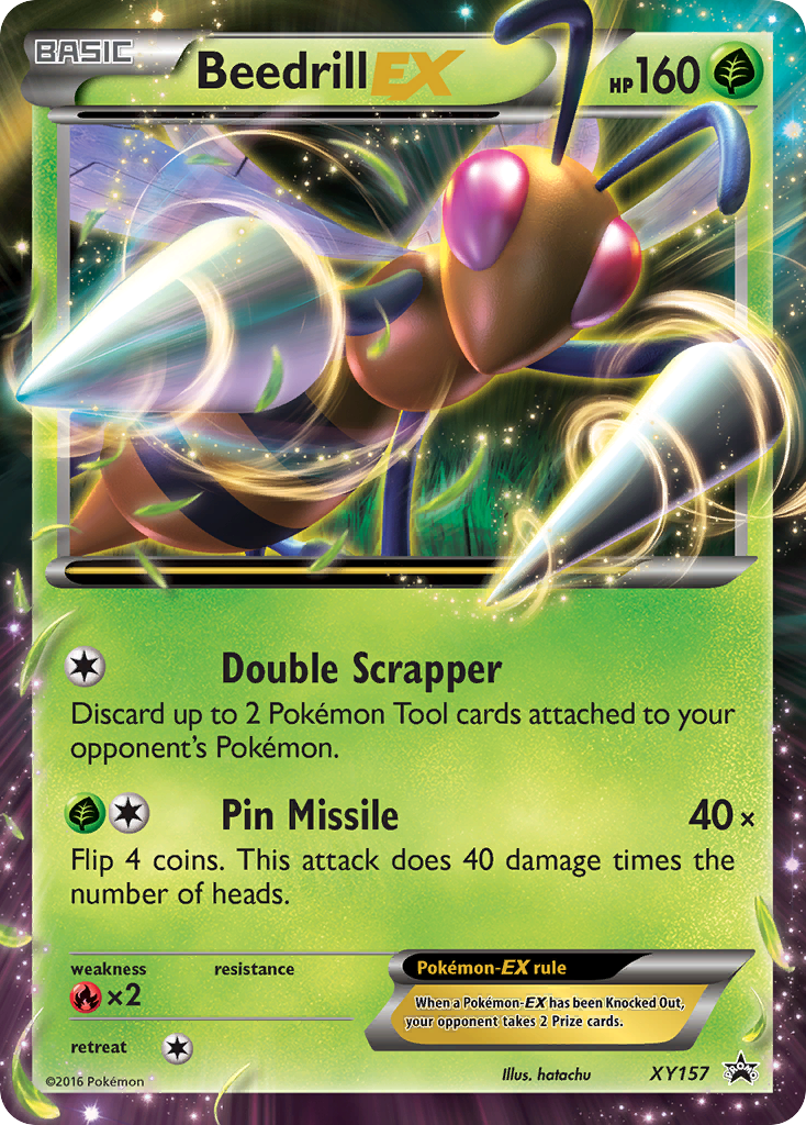 XY Promo Beedrill EX #157