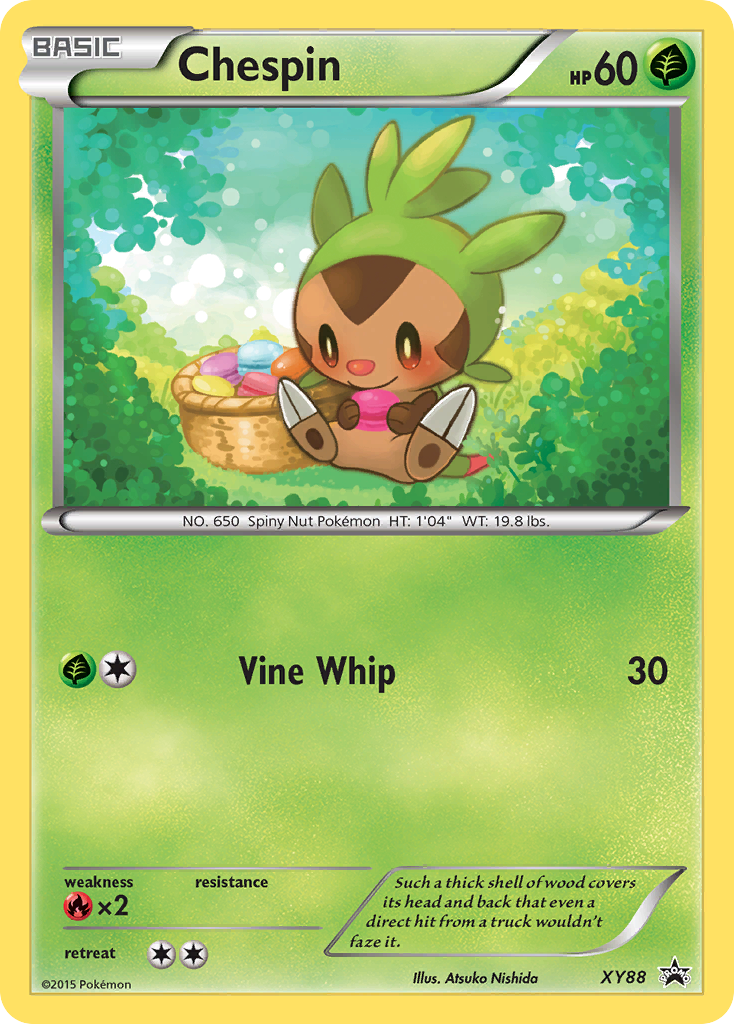 XY Promo Chespin #88