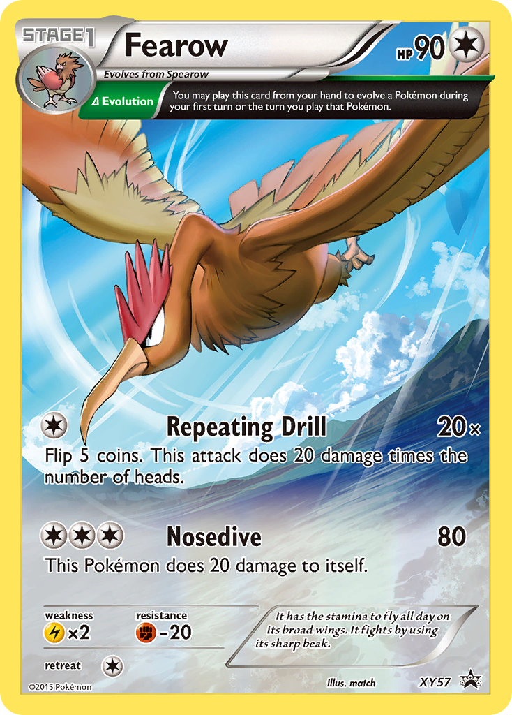 XY Promo Fearow #57