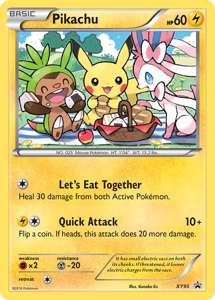 XY Promo Pikachu #95