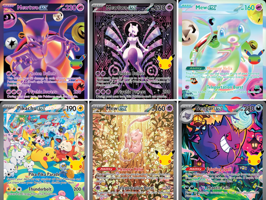 30th Celebration Pokémon kaarten – complete setgids over 30 jaar Pokémon