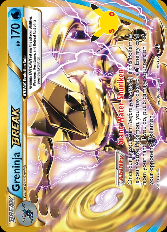 30th Celebration Greninja BREAK #41/122