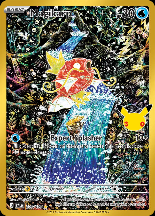 30th Celebration Magikarp #203/193