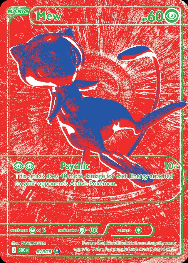 30th Celebration Mew R/RGB