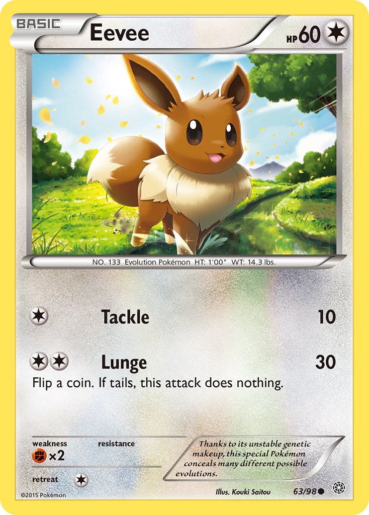 Ancient Origins Eevee #63/98