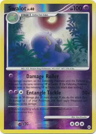 Arceus Set Swalot #9/99 reverse holo