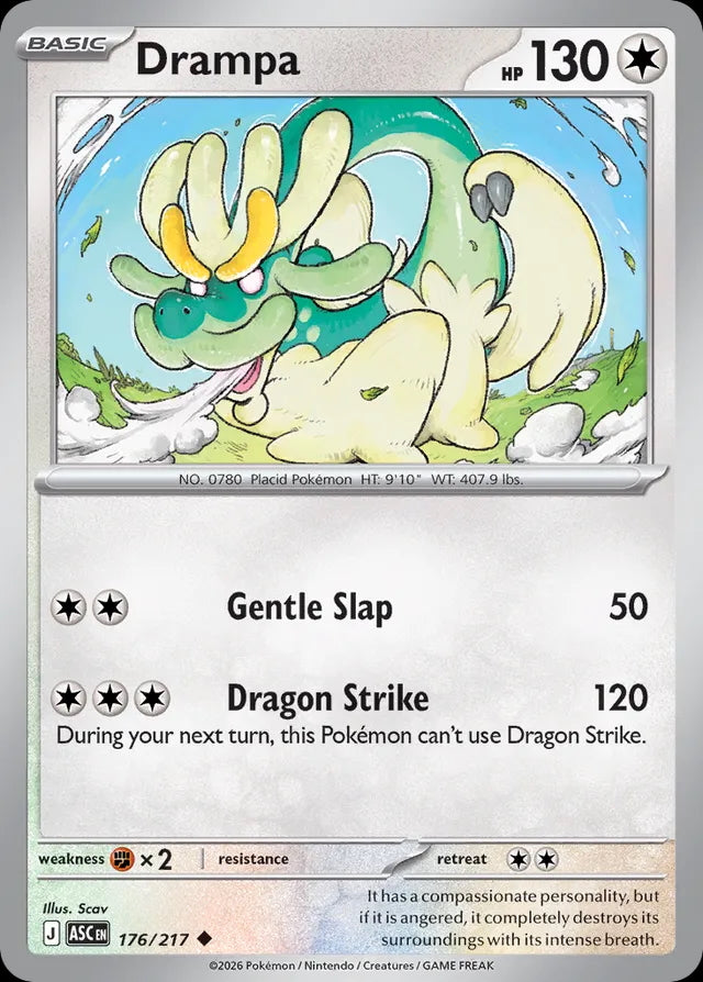 Ascended Heroes Drampa #176/217