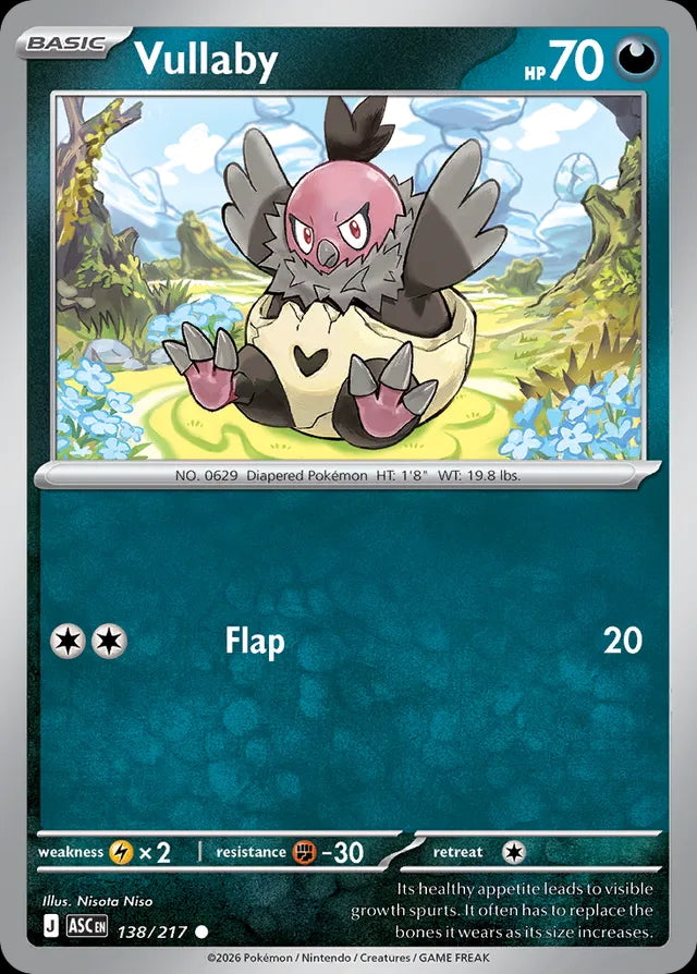 Ascended Heroes Vullaby #138/217