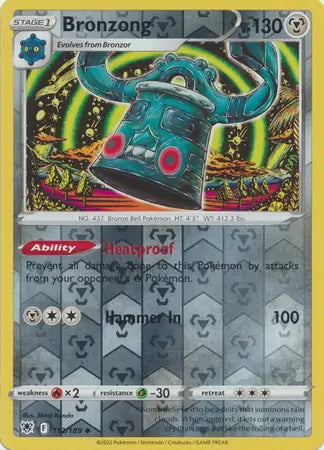 Astral Radiance Bronzong #112/189 reverse holo