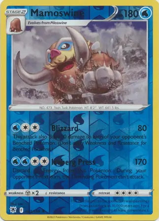 Astral Radiance Mamoswine #33/189 reverse holo